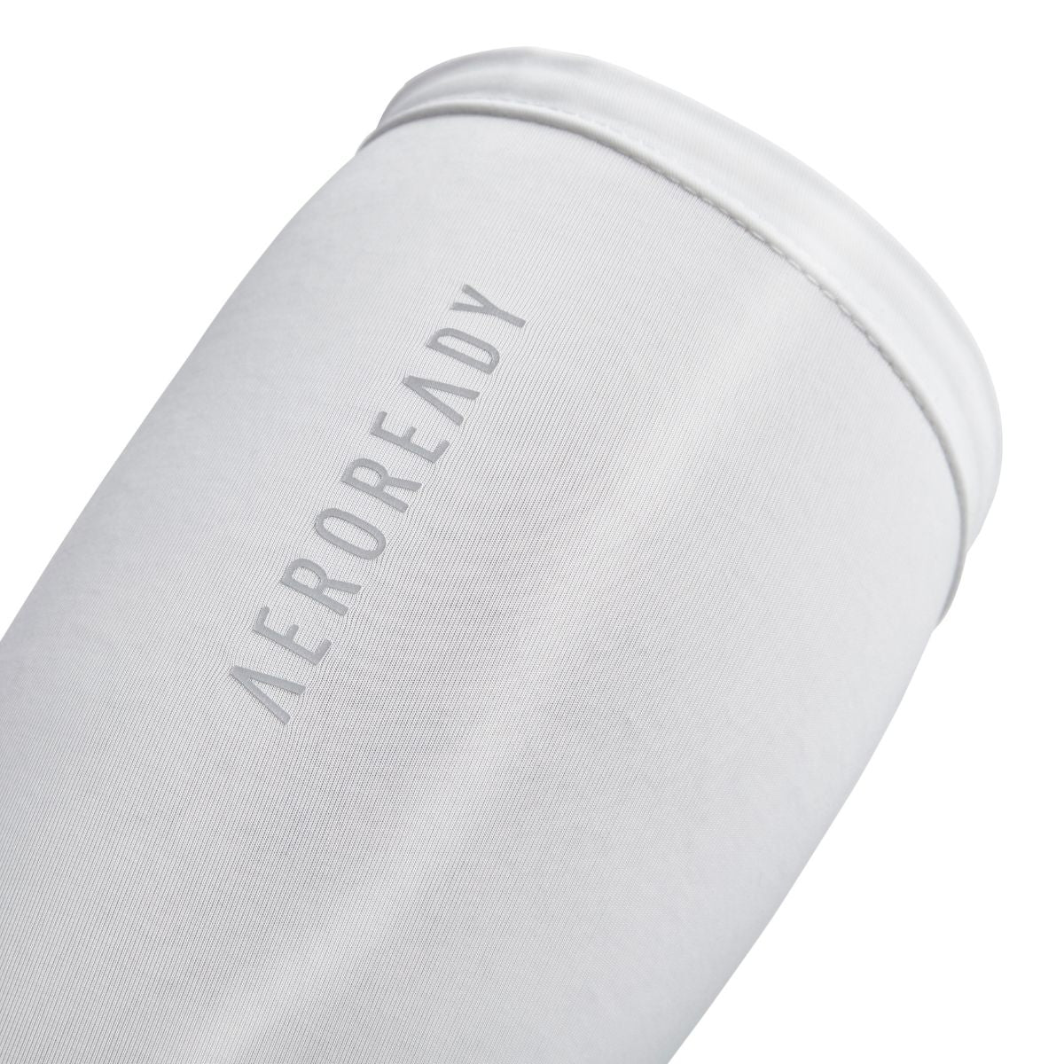 Mangas de compresión Adidas Aeroready Blanca