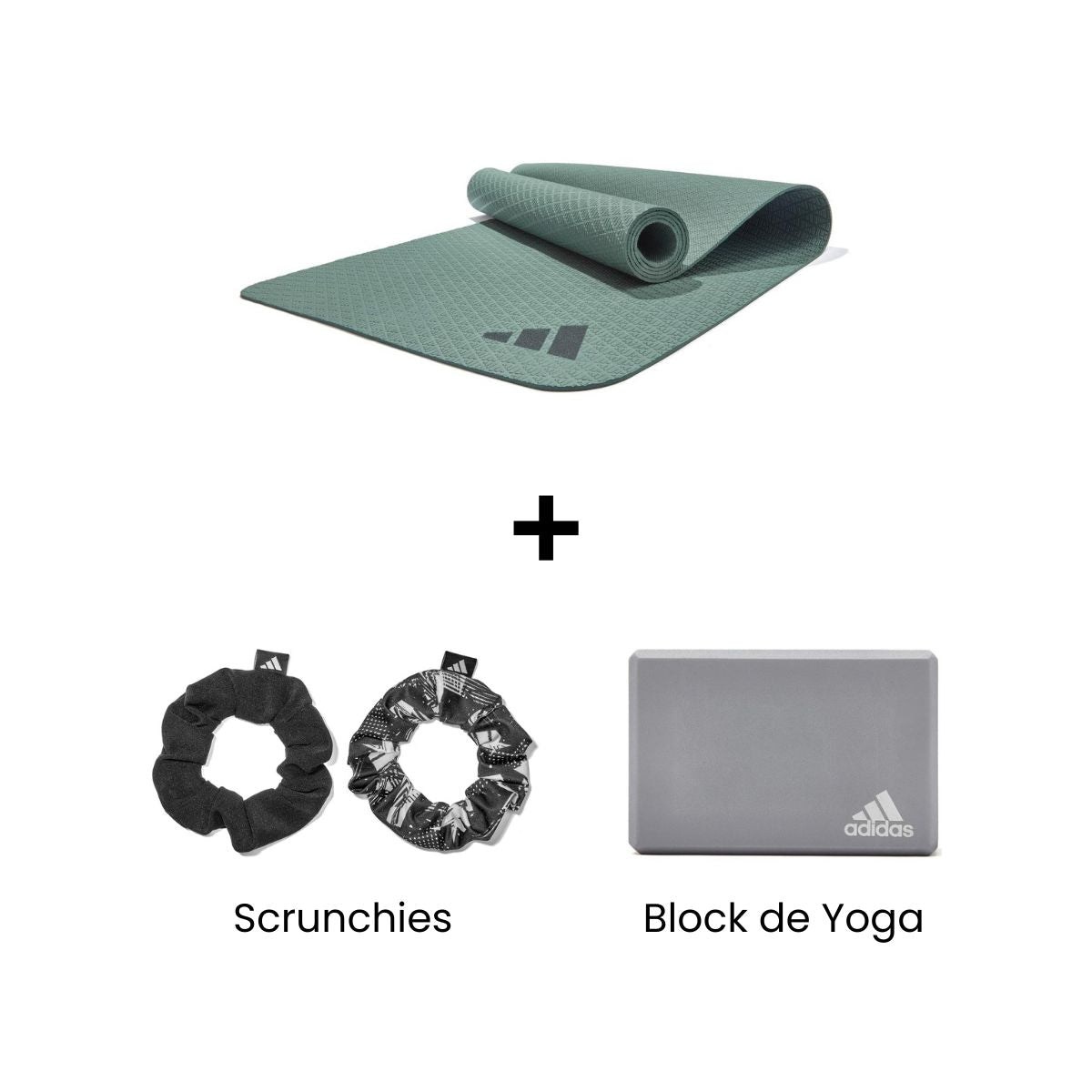 Tapete de Yoga Adidas 4mm + Accesorio de Regalo