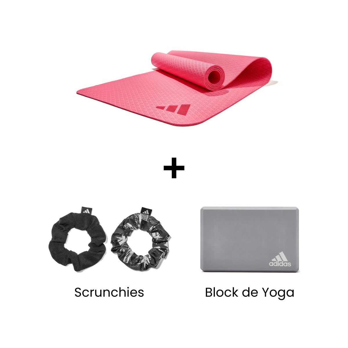 Tapete de Yoga Adidas 4mm + Accesorio de Regalo