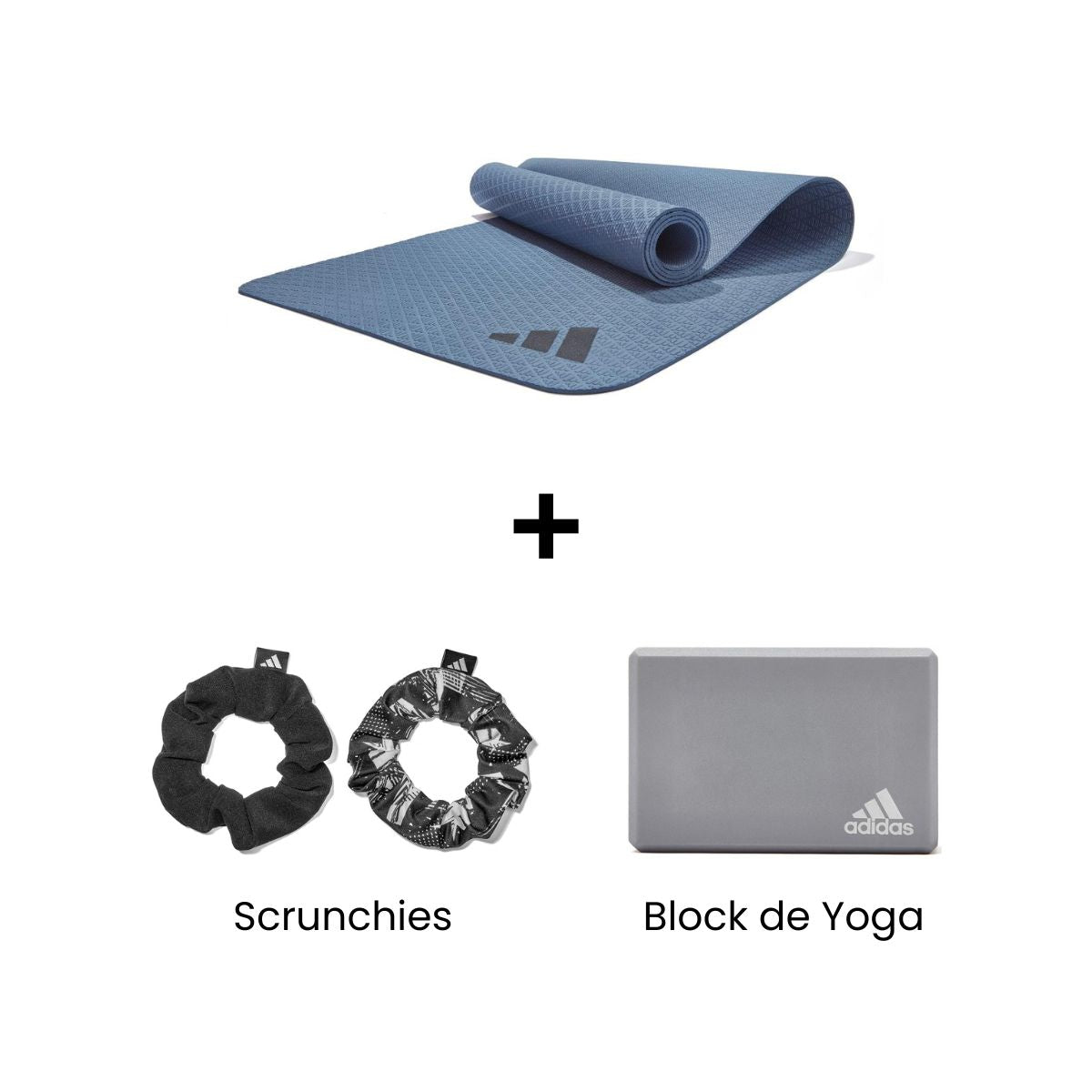 Tapete de Yoga Adidas 4mm + Accesorio de Regalo