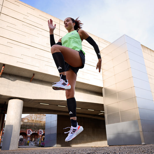 Pantorrillera de compresión Adidas Aeroready Negra