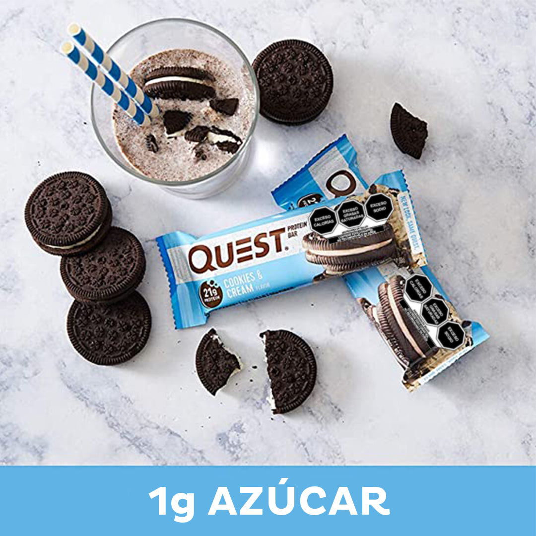 Quest Barra sabor a Galletas con Crema