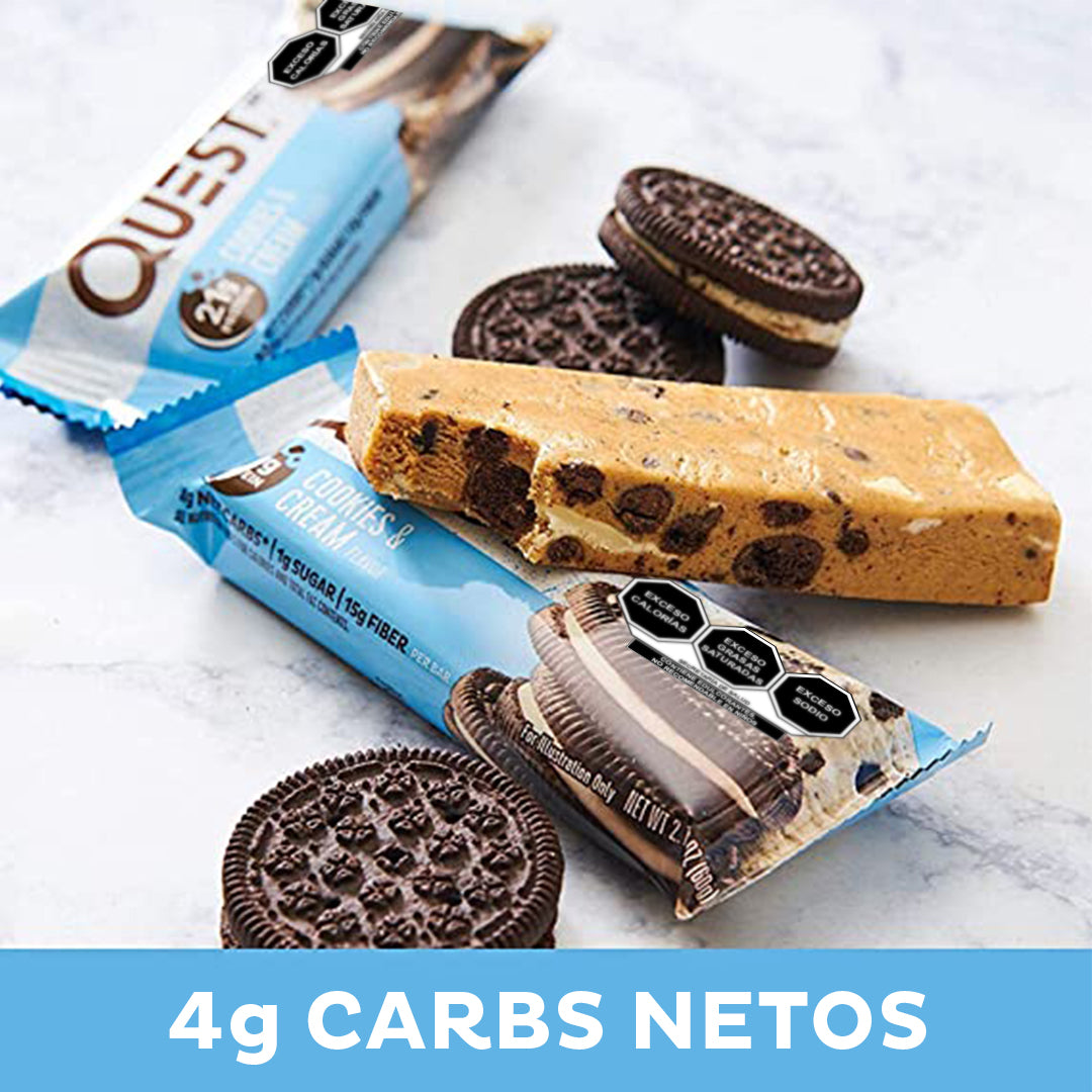 Quest Barra sabor a Galletas con Crema