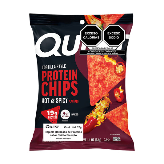 Quest Chips horneadas de proteína sabor Chilito Picosito