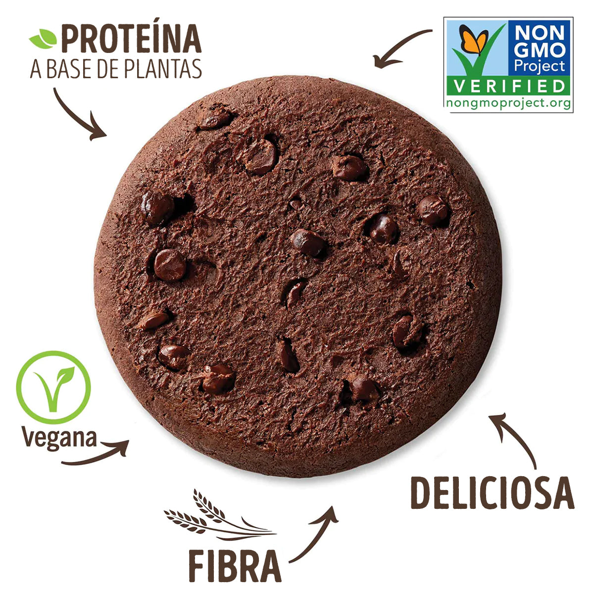 Lenny & Larry´s Galleta sabor Doble Chocolate