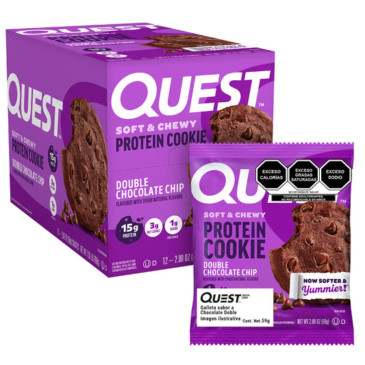 Quest Galleta de Doble Chocolate con Chispas