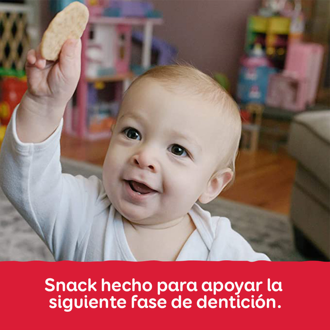 Happy Baby Crackers Orgánicos de Fresa y Betabel con Amaranto