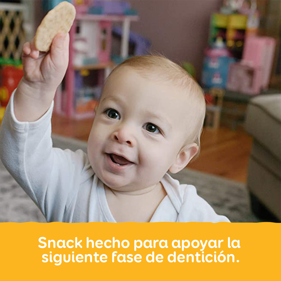 Happy Baby Crackers Orgánicos de Mango y Calabaza con Amaranto