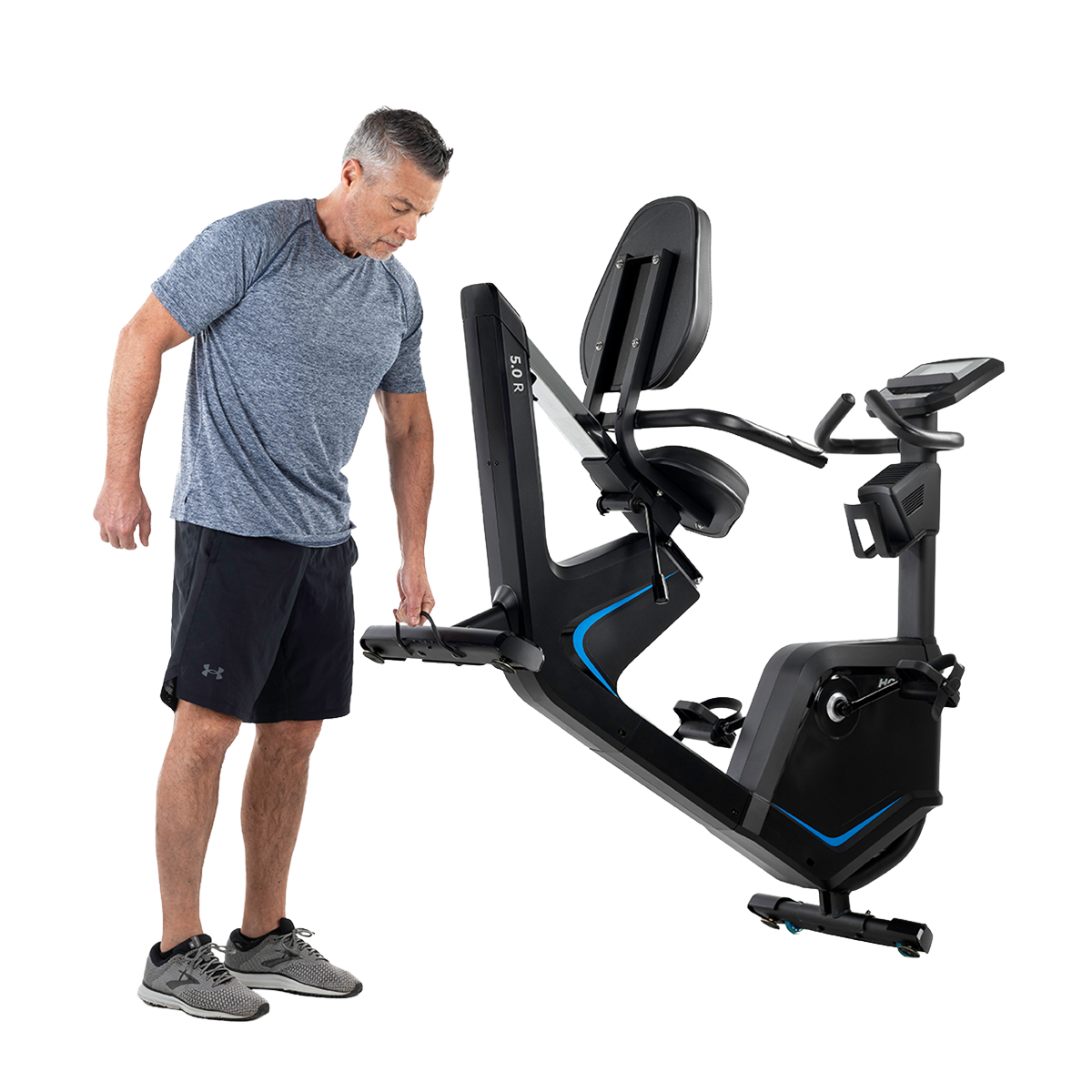 Bicicleta Horizon Recumbente 5.0R