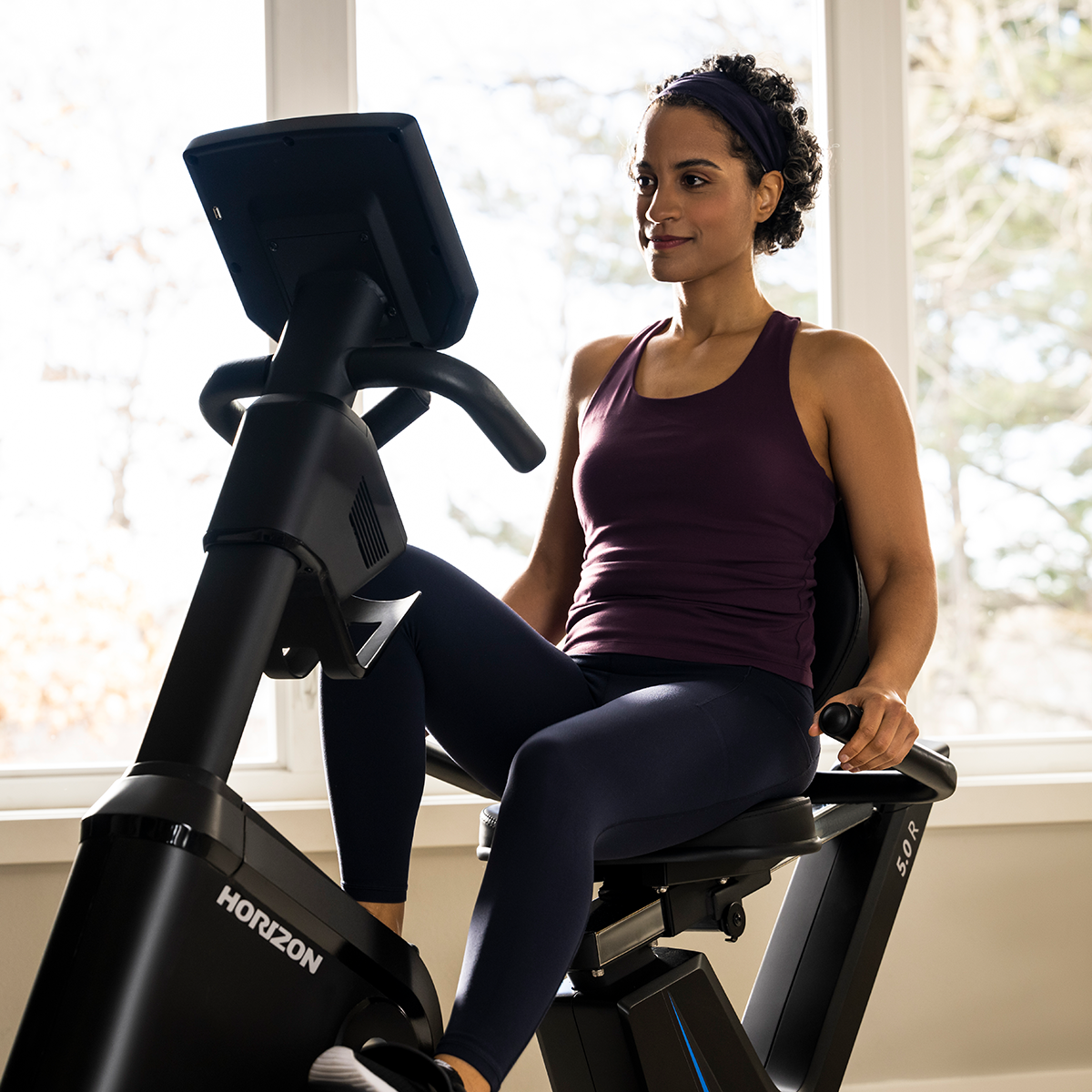 Bicicleta Horizon Recumbente 5.0R