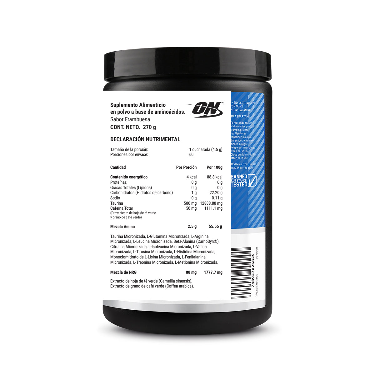 ON Essential Aminos sabor Frambuesa 270g
