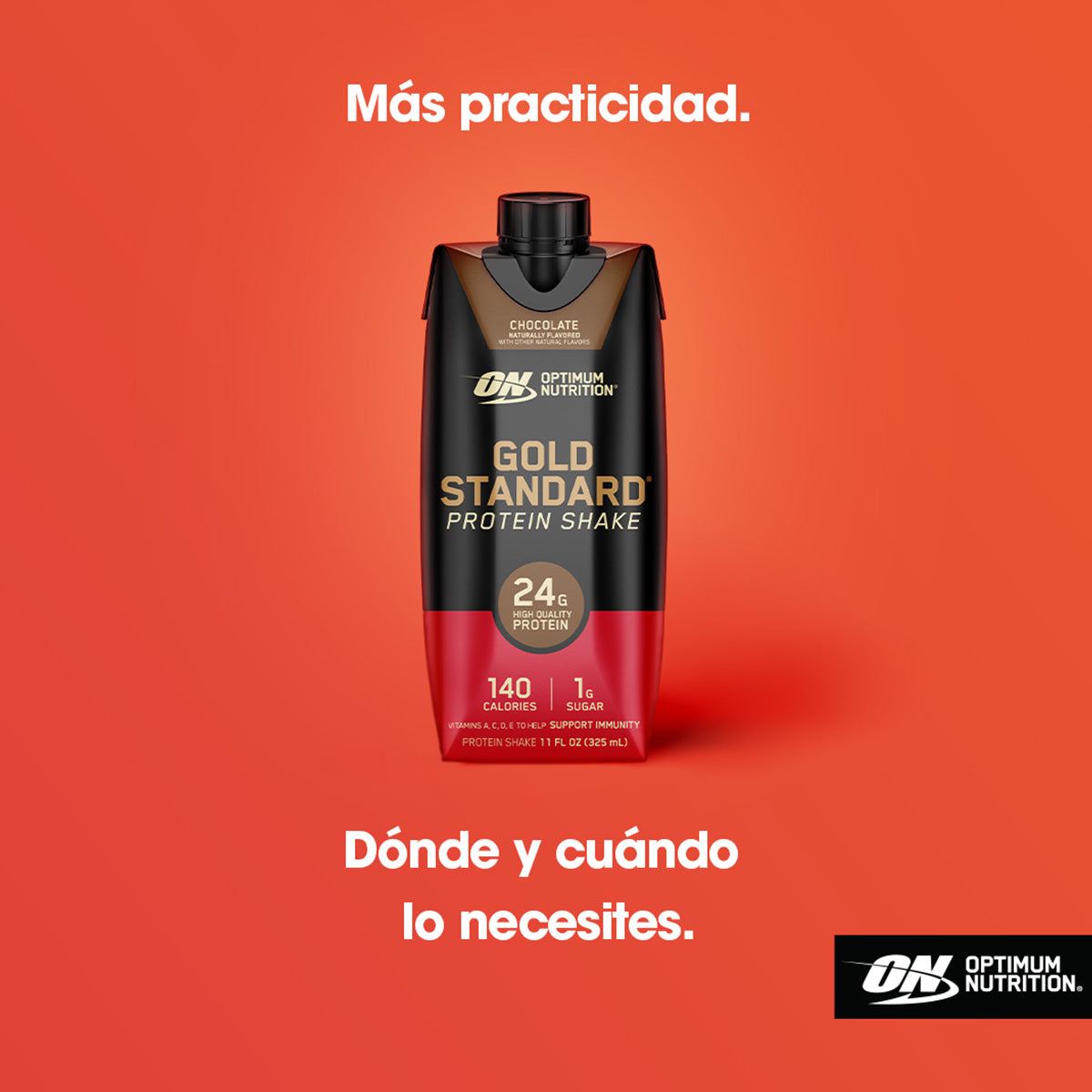 ON Gold Standard Shakes de Proteína sabor Chocolate
