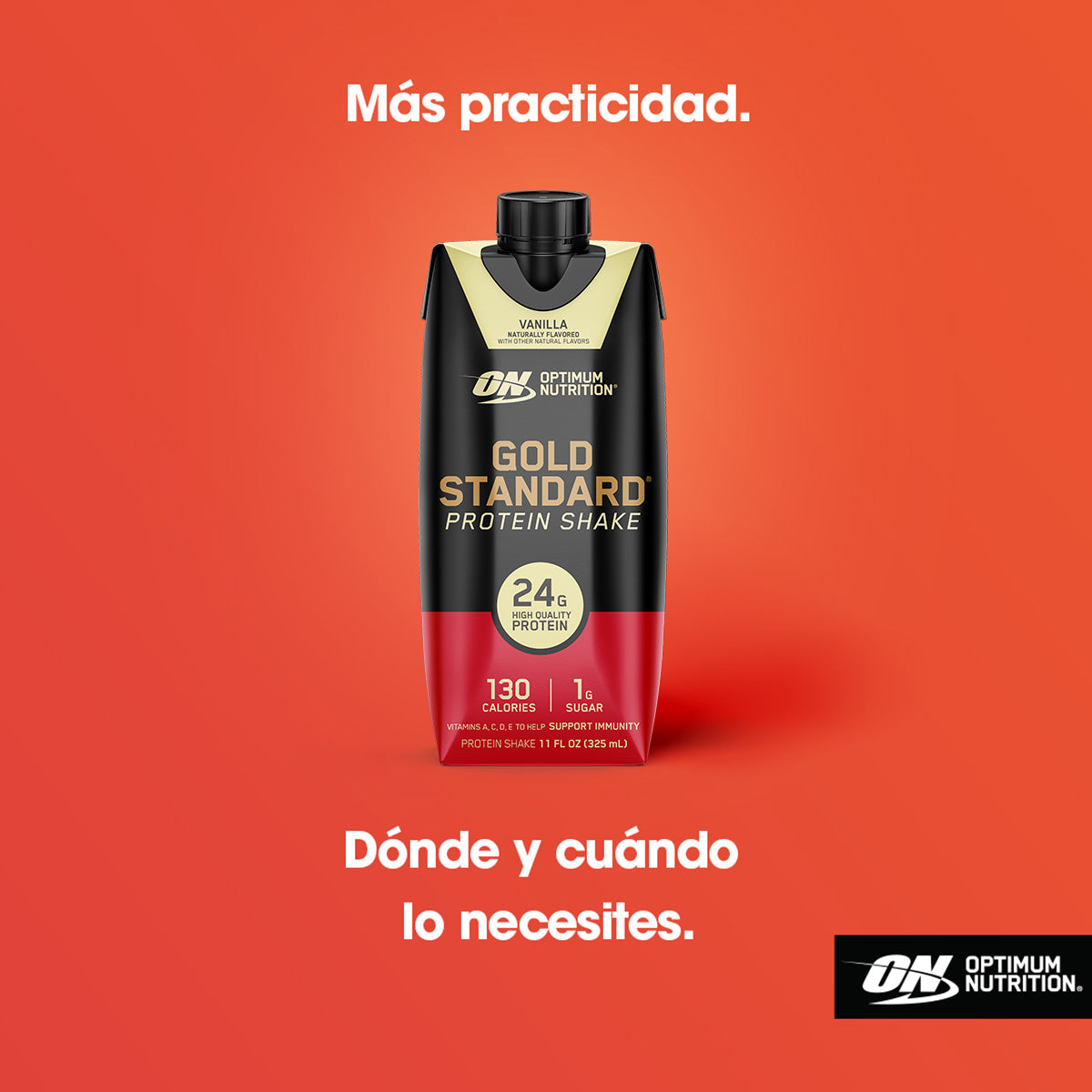 ON Gold Standard Shakes de Proteína sabor Vainilla