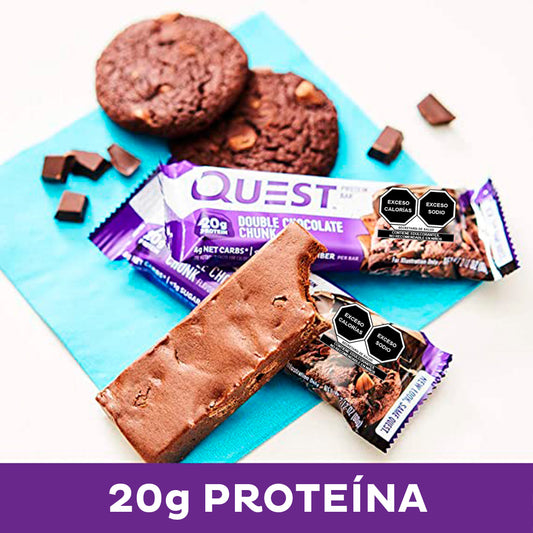 Quest Barra sabor Doble Chocolate