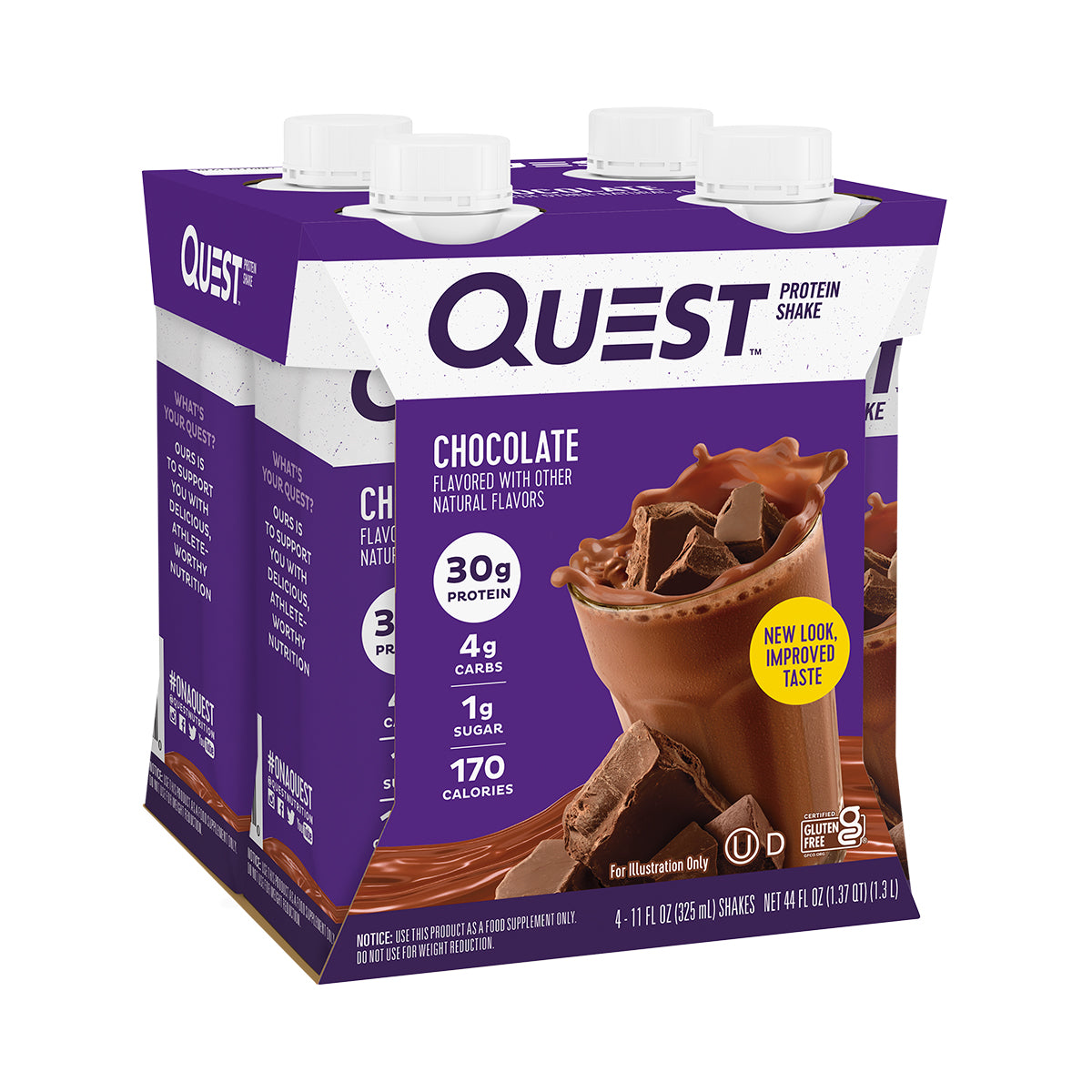 Quest Shake Bebida de Proteína sabor Chocolate