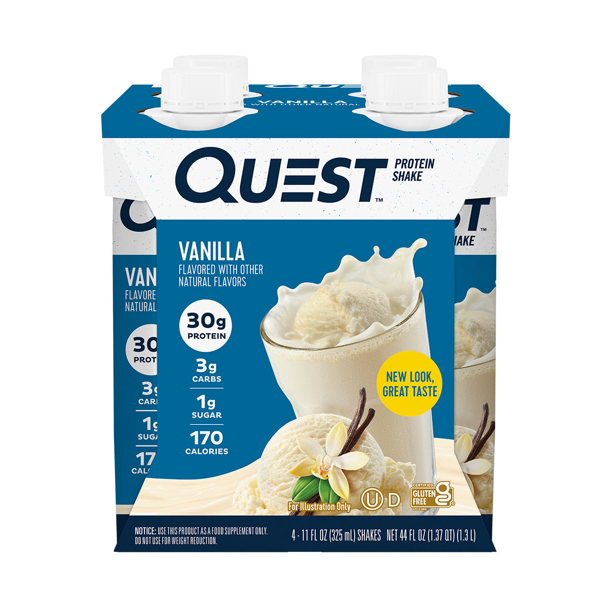 Quest Shake Bebida de Proteína sabor Vainilla