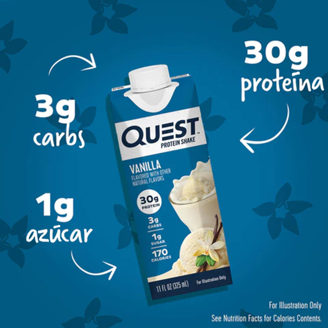 Quest Shake Bebida de Proteína sabor Vainilla
