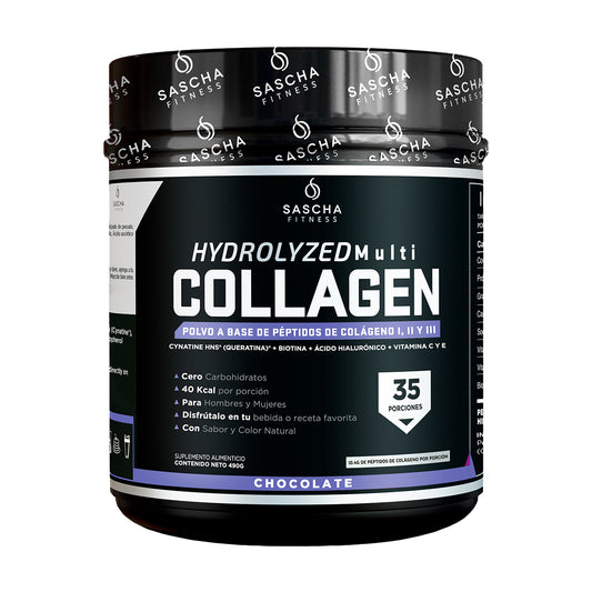 Sascha Fitness Colágeno sabor Limonada de Fresa