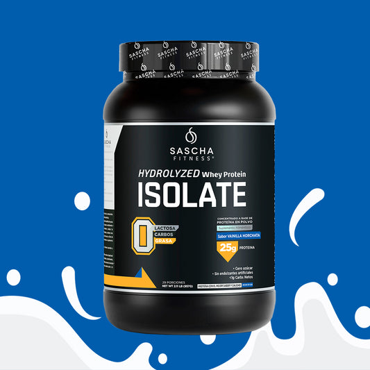 Sascha Fitness Polvo de Proteína Sabor Vainilla Horchata