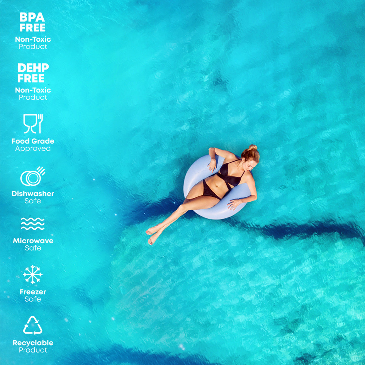 SmartShake REVIVE Contenedores 3 pack