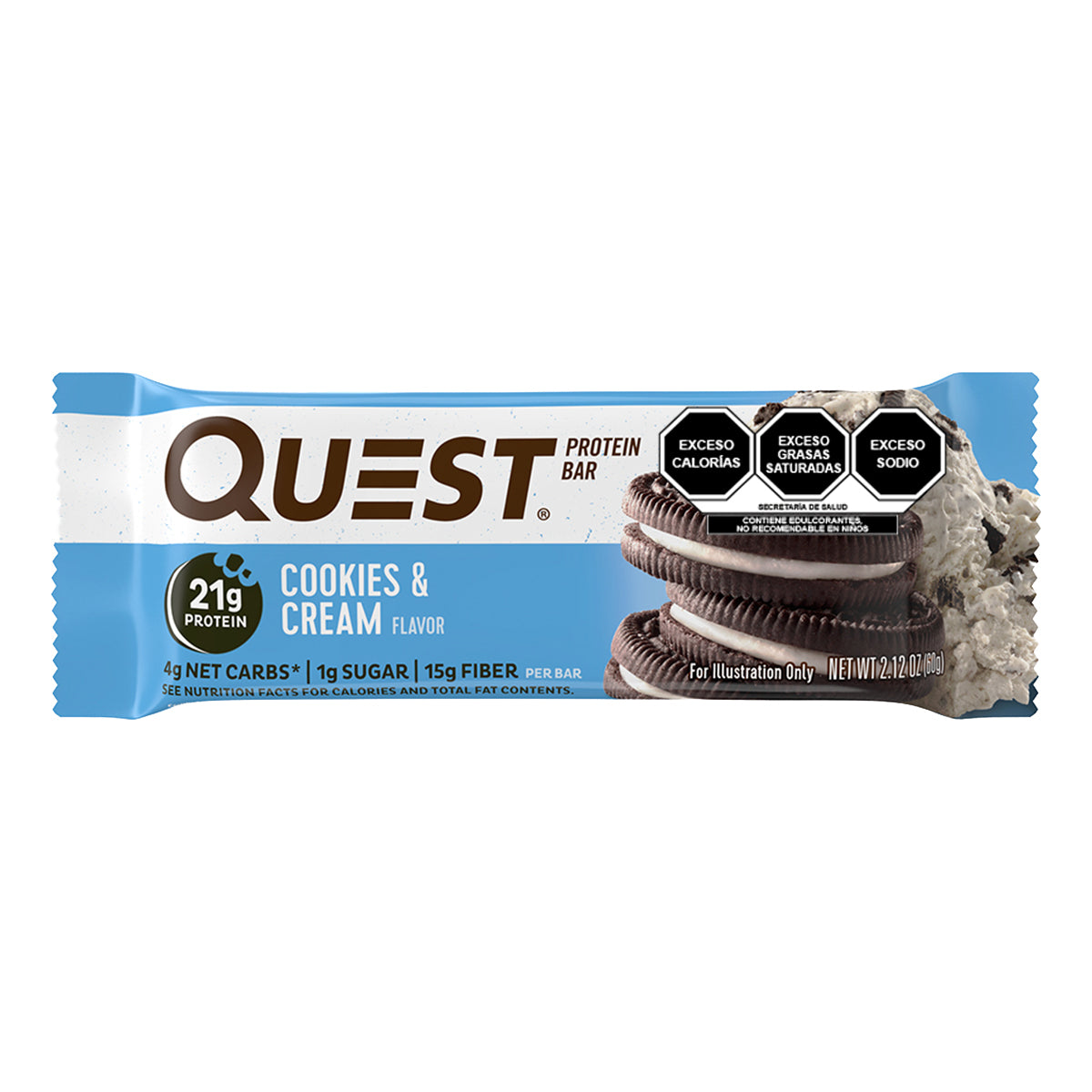 Quest Barra sabor a Galletas con Crema