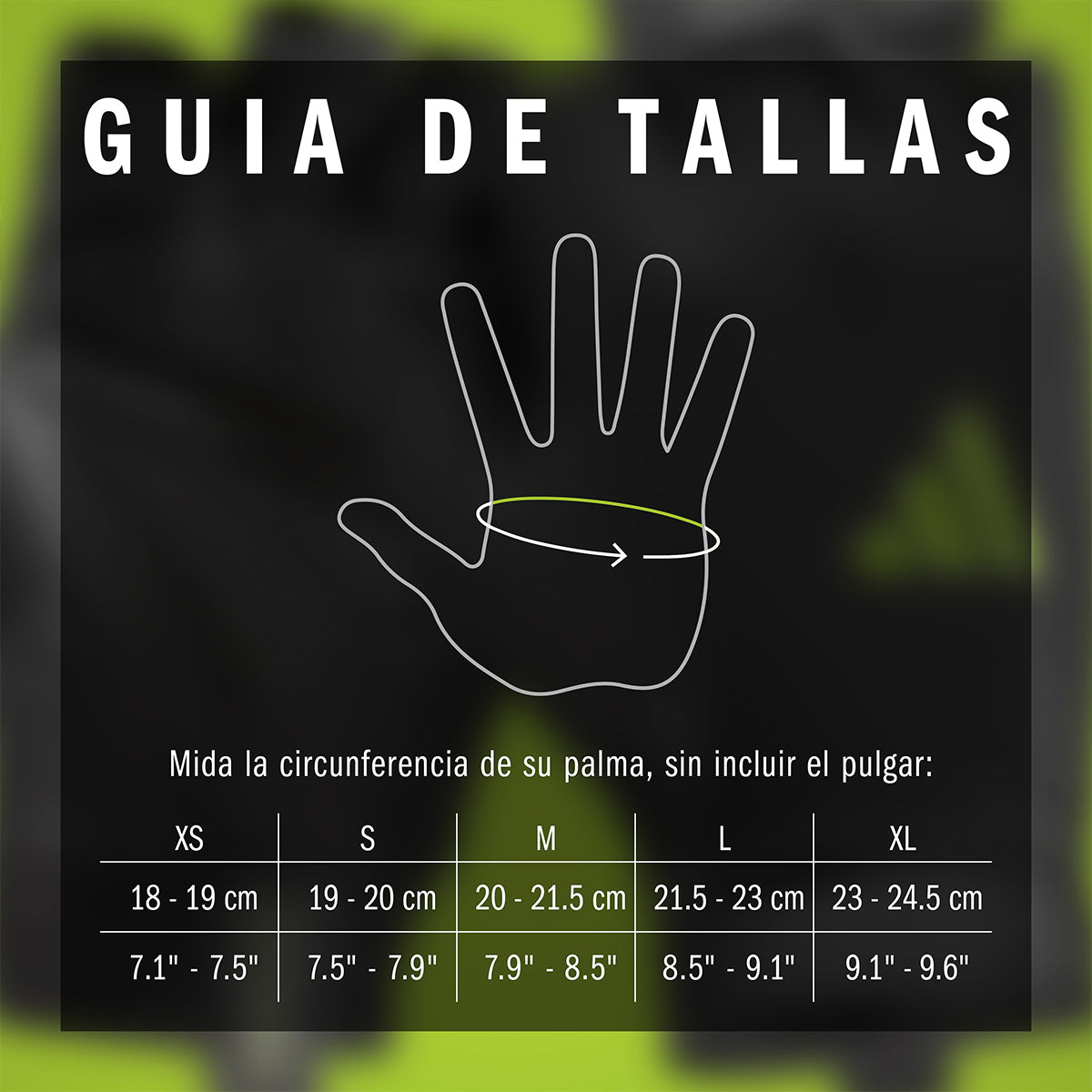 Adidas Guantes de Entrenamiento Essential Verde