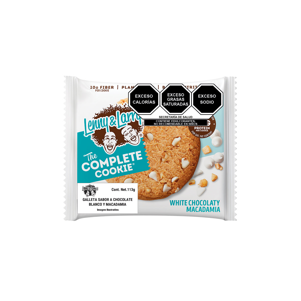Lenny & Larry´s Galleta de Macadamia y Chocolate Blanco
