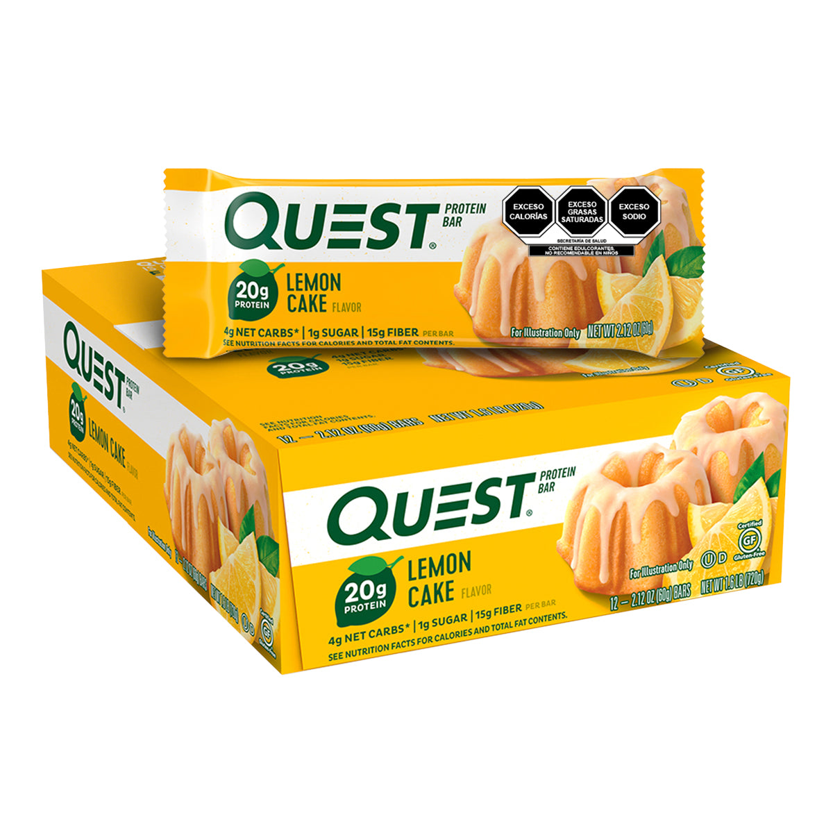 Quest Barra sabor a Pastel de Limón