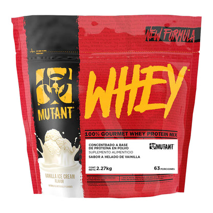 Mutant Whey sabor Helado de Vainilla 5 LB