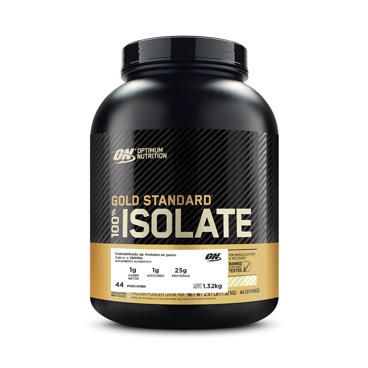 ON Gold Standard 100% Isolate Sabor Vainilla 2.91LB