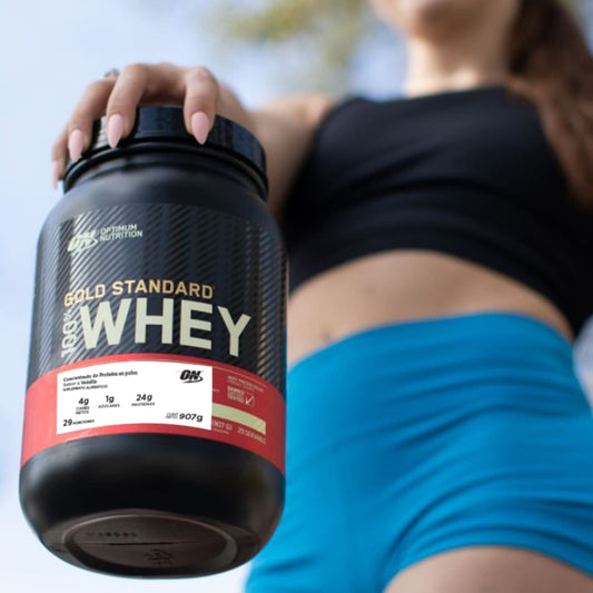 ON Gold Standard 100%  Whey Sabor Vainilla 2LB