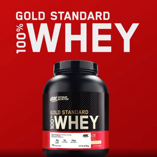 ON Gold Standard 100% Whey Sabor Vainilla 5LB