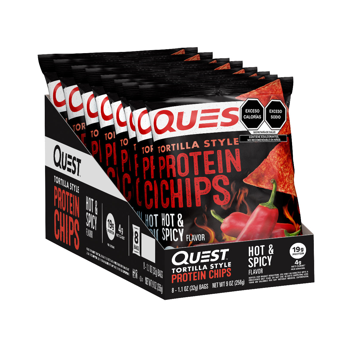 Quest Chips horneadas de proteína sabor Chilito Picosito