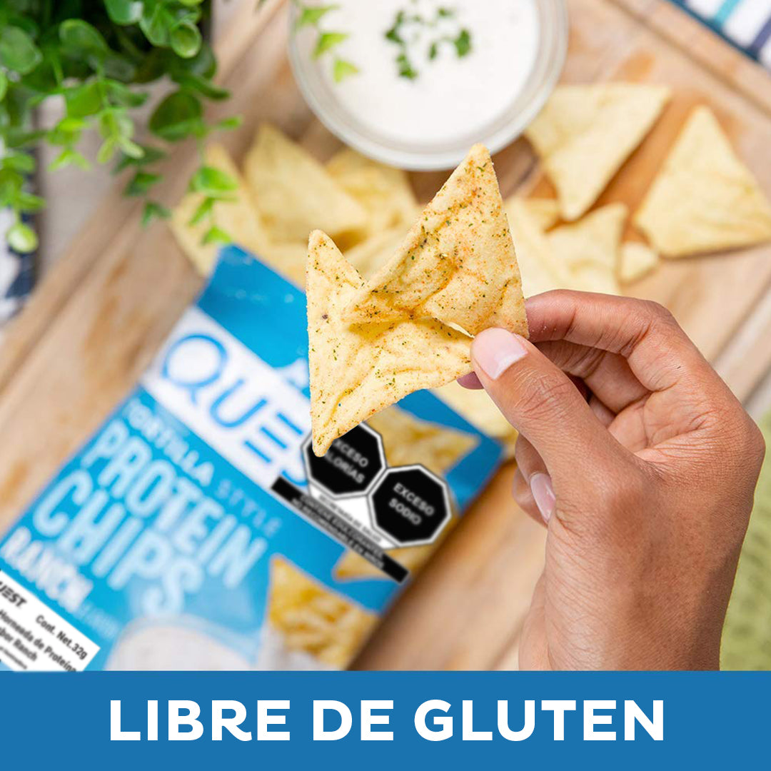 Quest Chips horneadas de proteína sabor Ranch