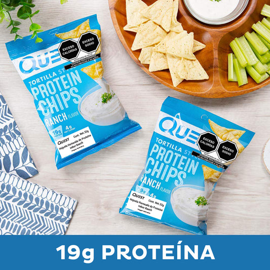 Quest Chips horneadas de proteína sabor Ranch