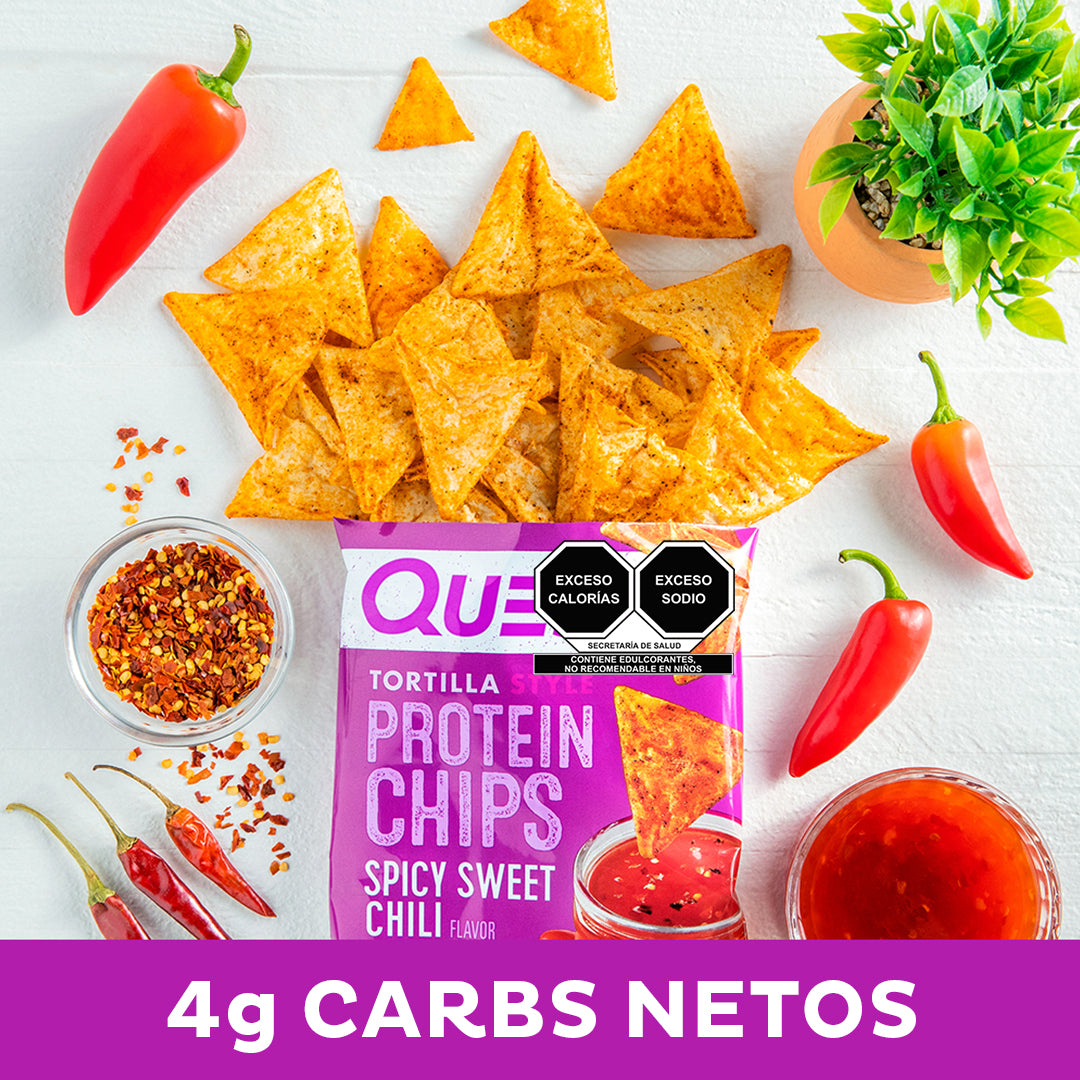 Quest Chips horneadas de proteína sabor Salsa Roja