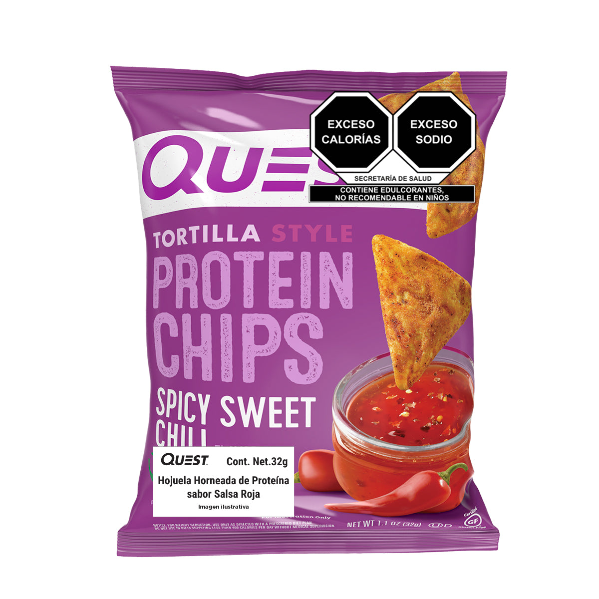 Quest Hojuela horneada de proteína sabor Salsa Roja