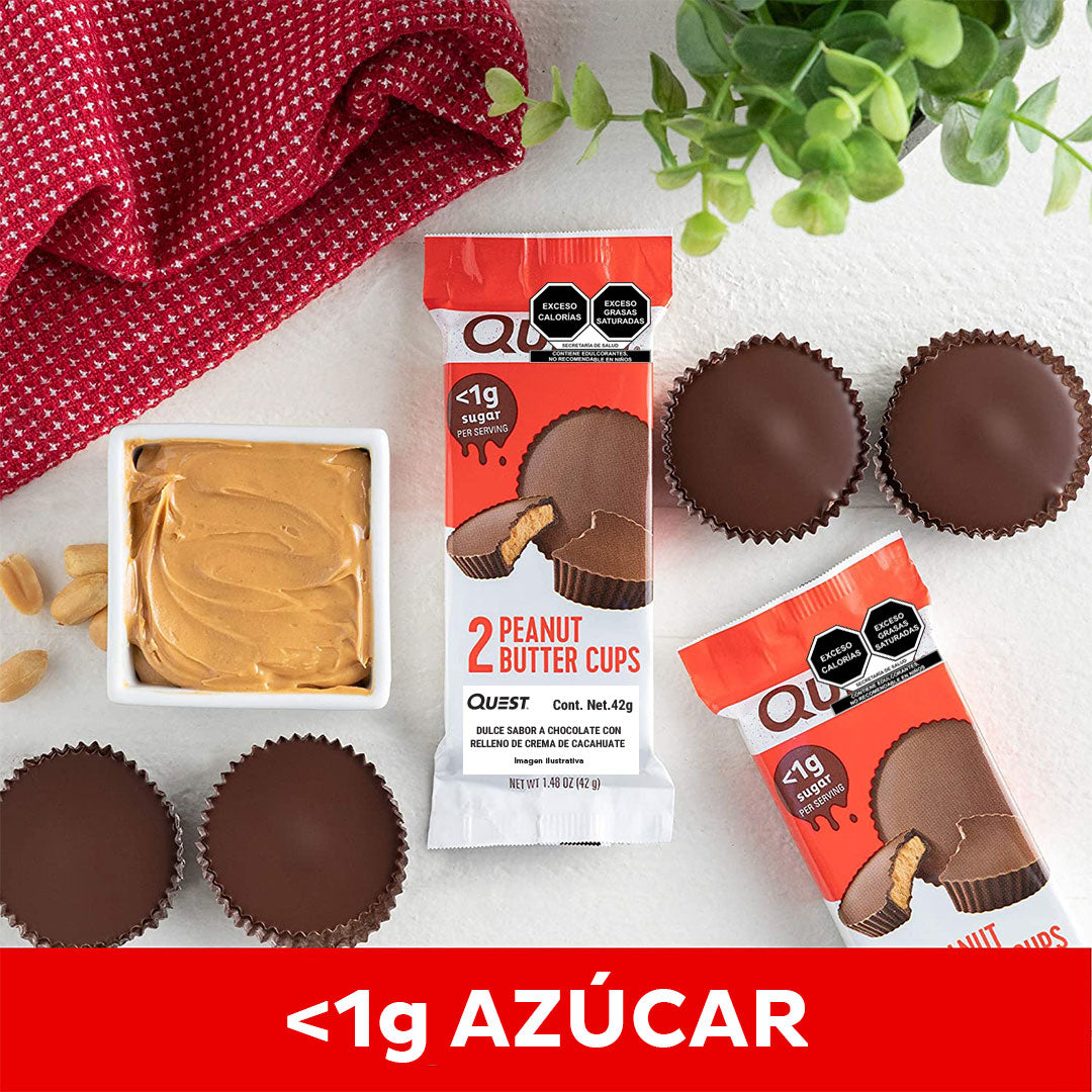 Quest Dulce sabor a Chocolate con Relleno de Crema de Cacahuate