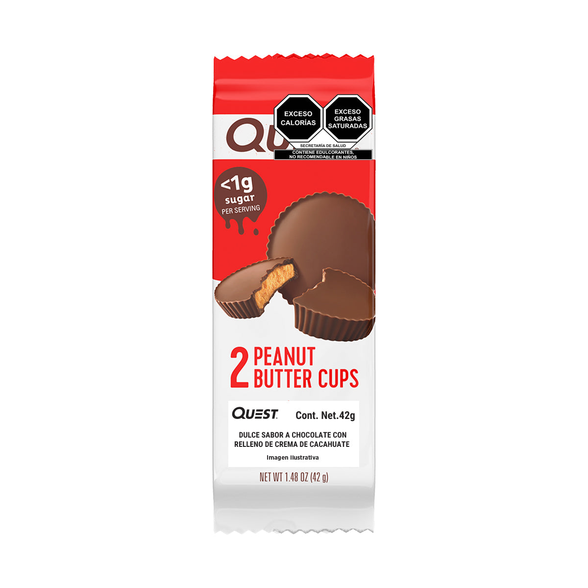 Quest Dulce sabor a Chocolate con Relleno de Crema de Cacahuate