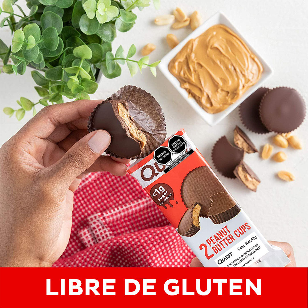 Quest Dulce sabor a Chocolate con Relleno de Crema de Cacahuate