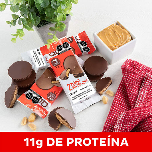 Quest Dulce sabor a Chocolate con Relleno de Crema de Cacahuate