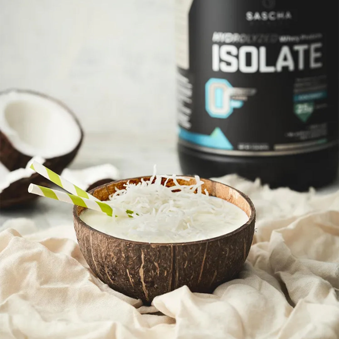 Sascha Fitness Polvo de Proteína Sabor Coco