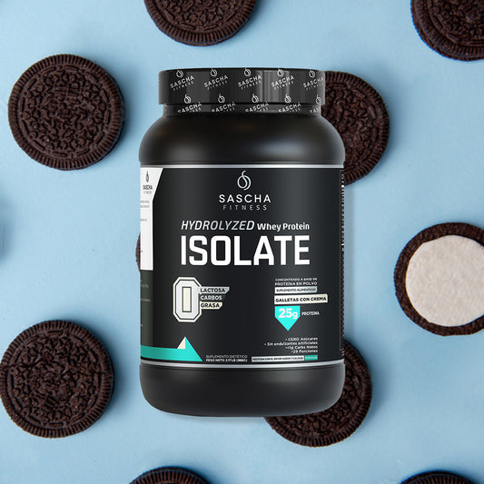 Sascha Fitness Polvo de Proteína Sabor Cookies & Cream