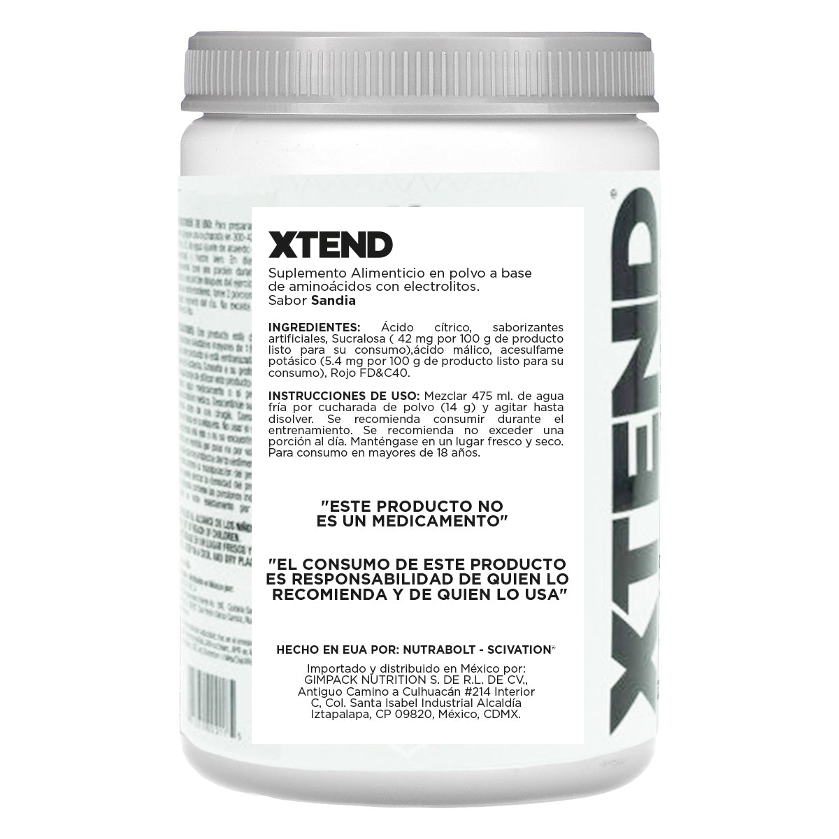 XTEND BCAA Sabor Sandía 1