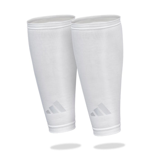 Pantorrillera de compresión Adidas Aeroready Blanca