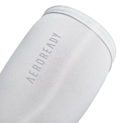 Pantorrillera de compresión Adidas Aeroready Blanca