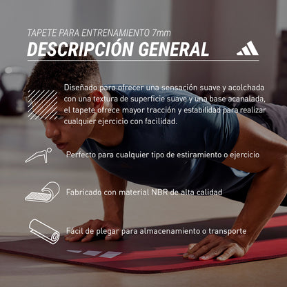Adidas Tapete para entrenamiento 7mm