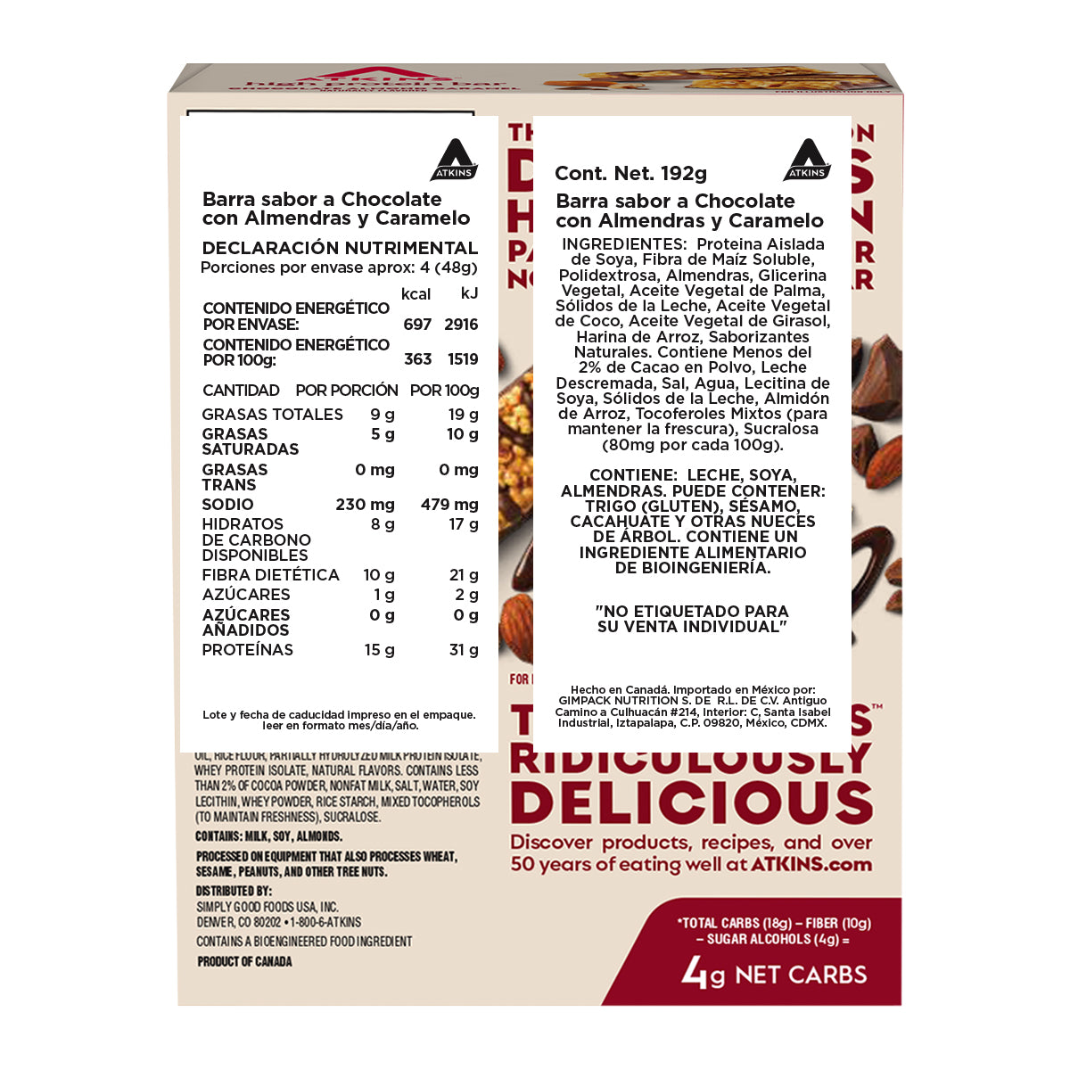 Atkins High Protein Bar