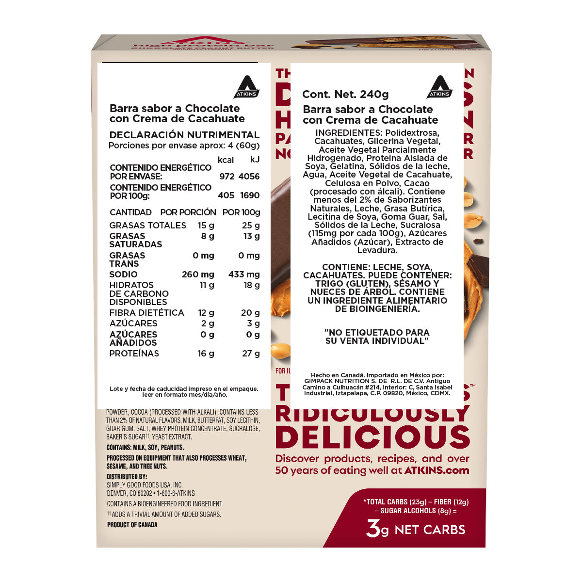 Atkins High Protein Bar