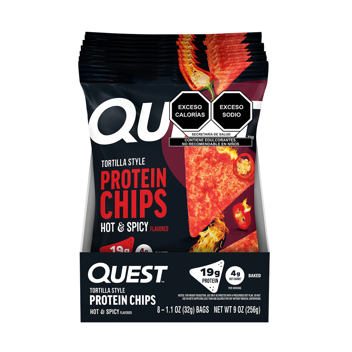 Quest Chips horneadas de proteína sabor Chilito Picosito